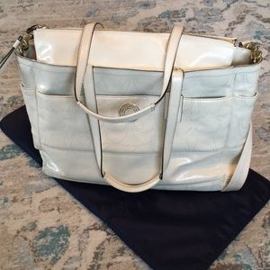Coach Diaper Bag w/ Strap & Changing Pad